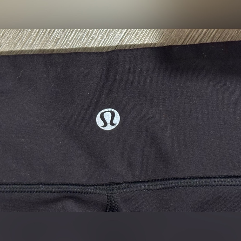 LULULEMON WOMENS WUNDER TRAIN HIGH-RISE TIGHTS LEGGINGS 27" In Black Size 2 EUC - Picture 7 of 9